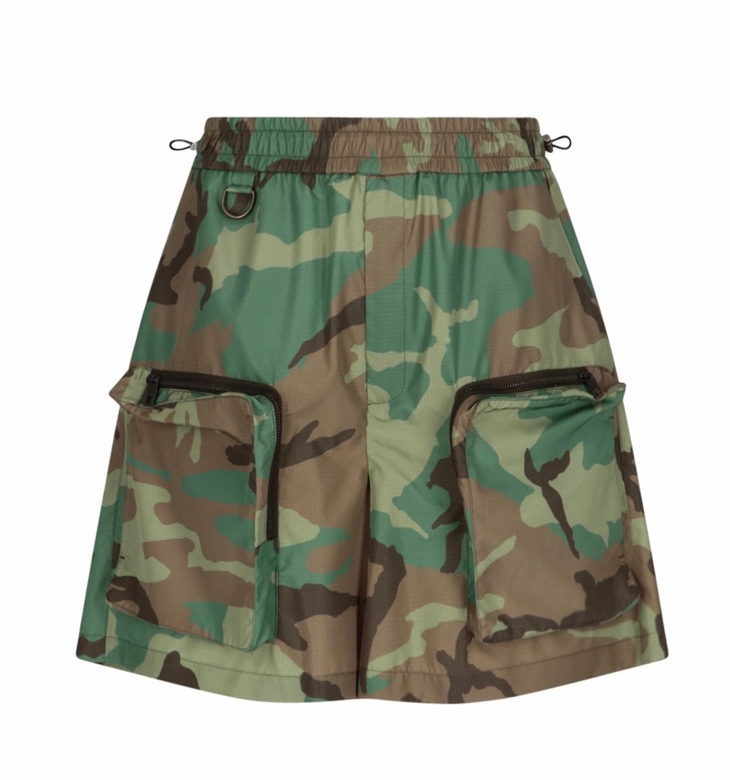 Dolce & Gabbana Camouflage Drawstring Cargo Pants