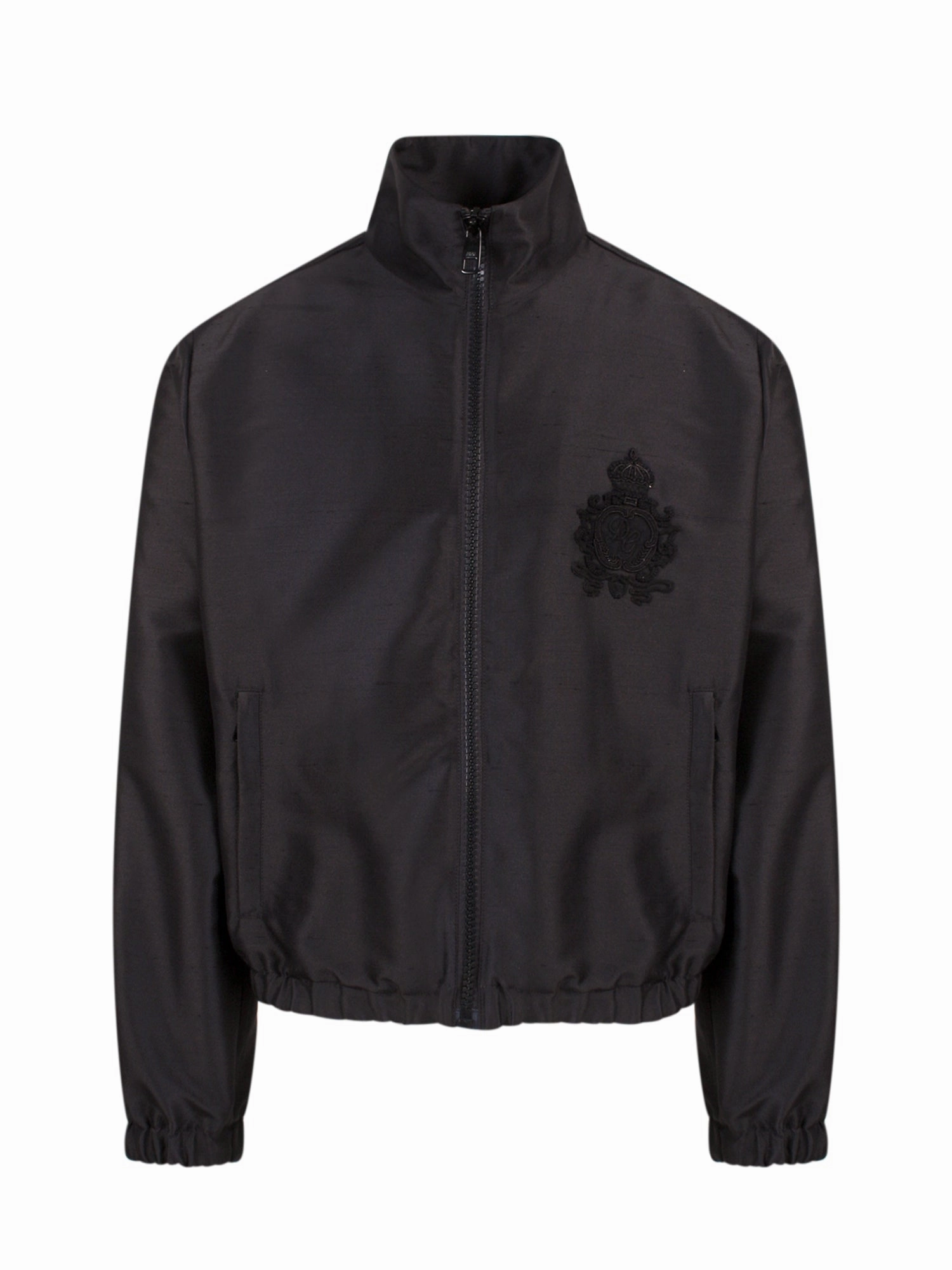 Dolce & Gabbana Embroidered Zipped Bomber Jacket