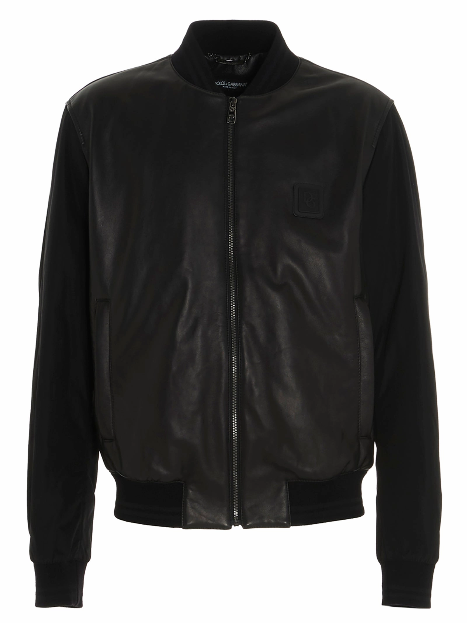 Dolce & Gabbana Monogram Logo Bomber Jacket