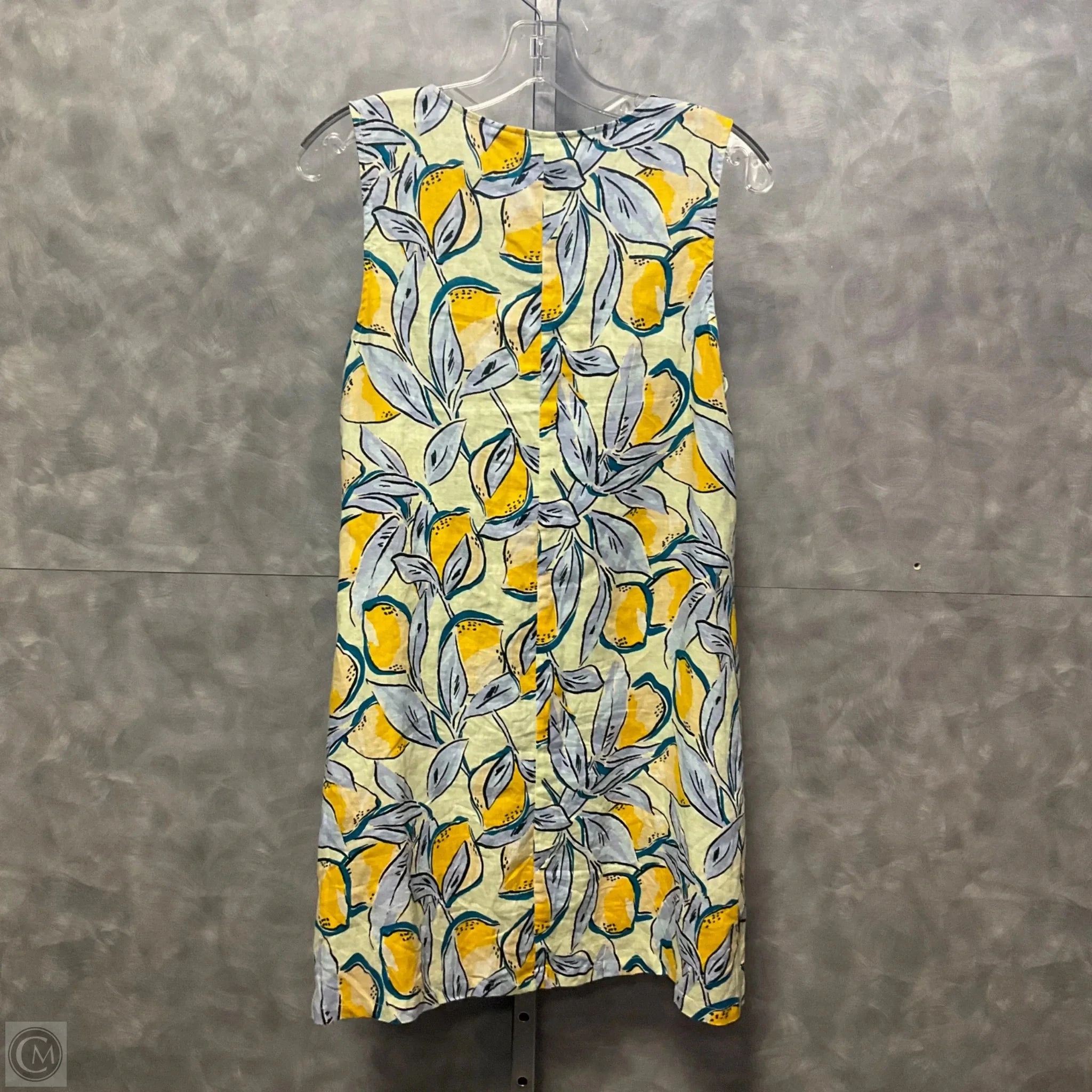 Dress Casual Short By Rachel Zoe In Blue & Yellow, Size: Sp