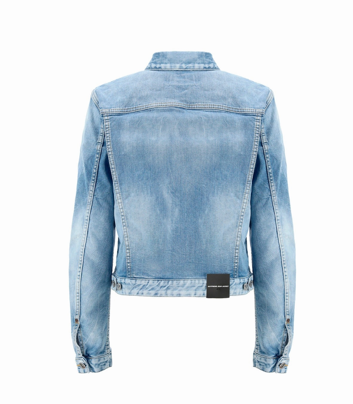 Dsquared2 Bleach Effect Denim Jacket