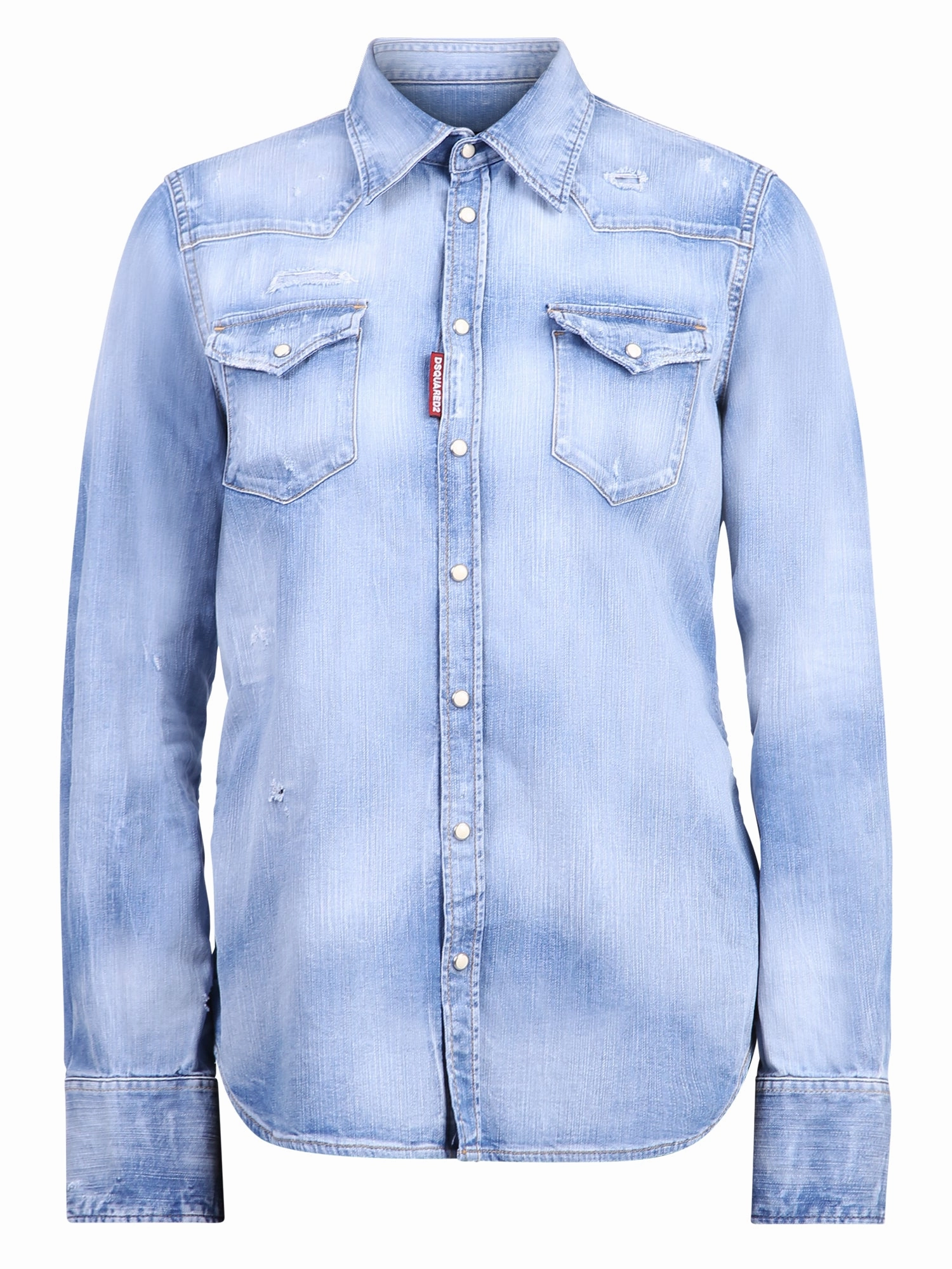 Dsquared2 Button-Up Denim Shirt
