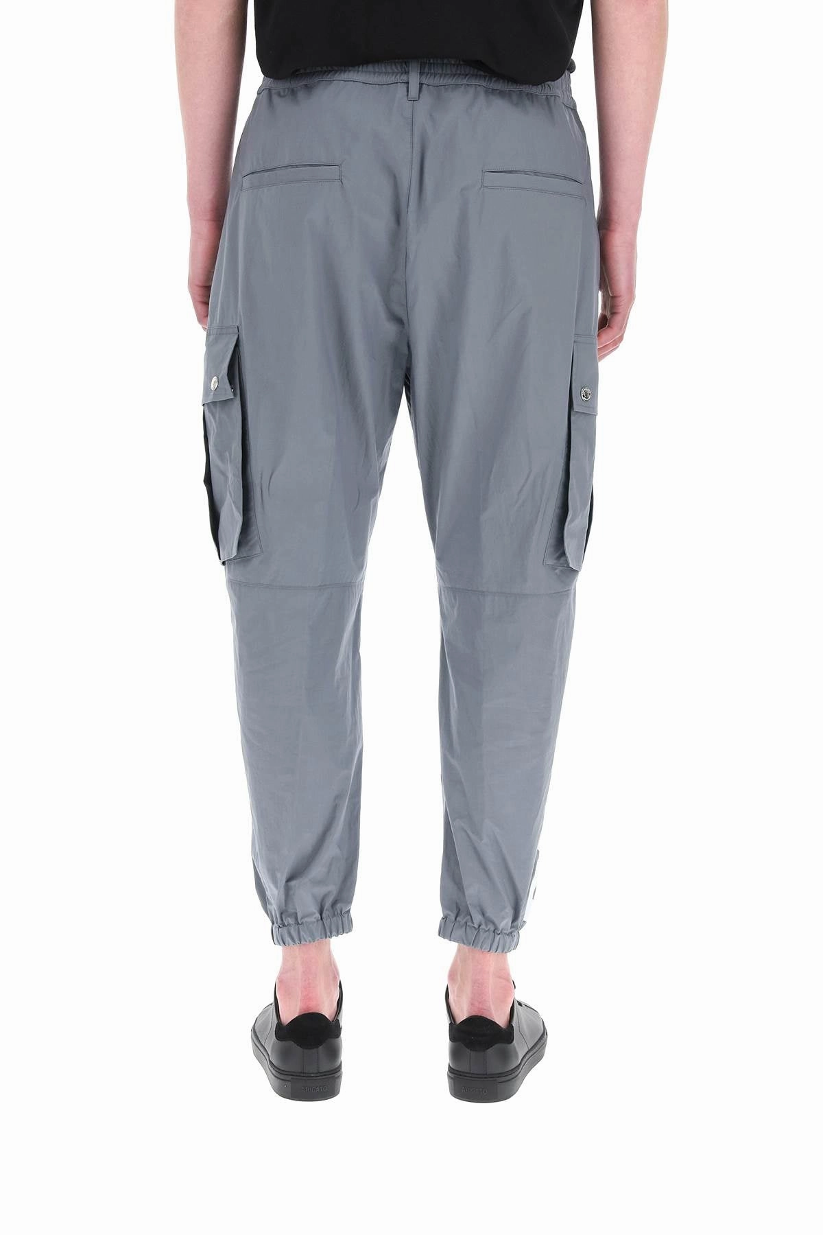 Dsquared2 Logo Print Tapered Cargo Pants