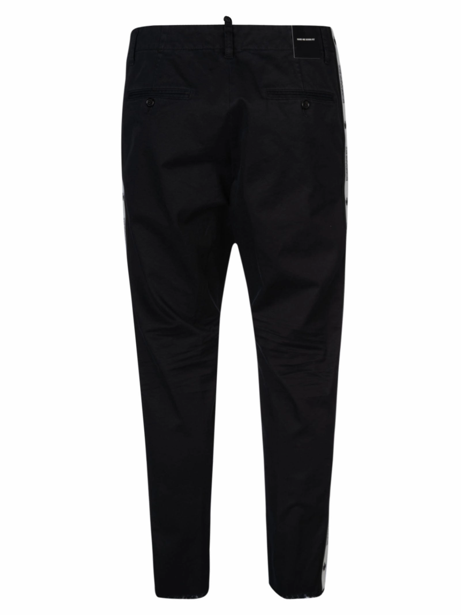 Dsquared2 Logo Tape Chino Pants