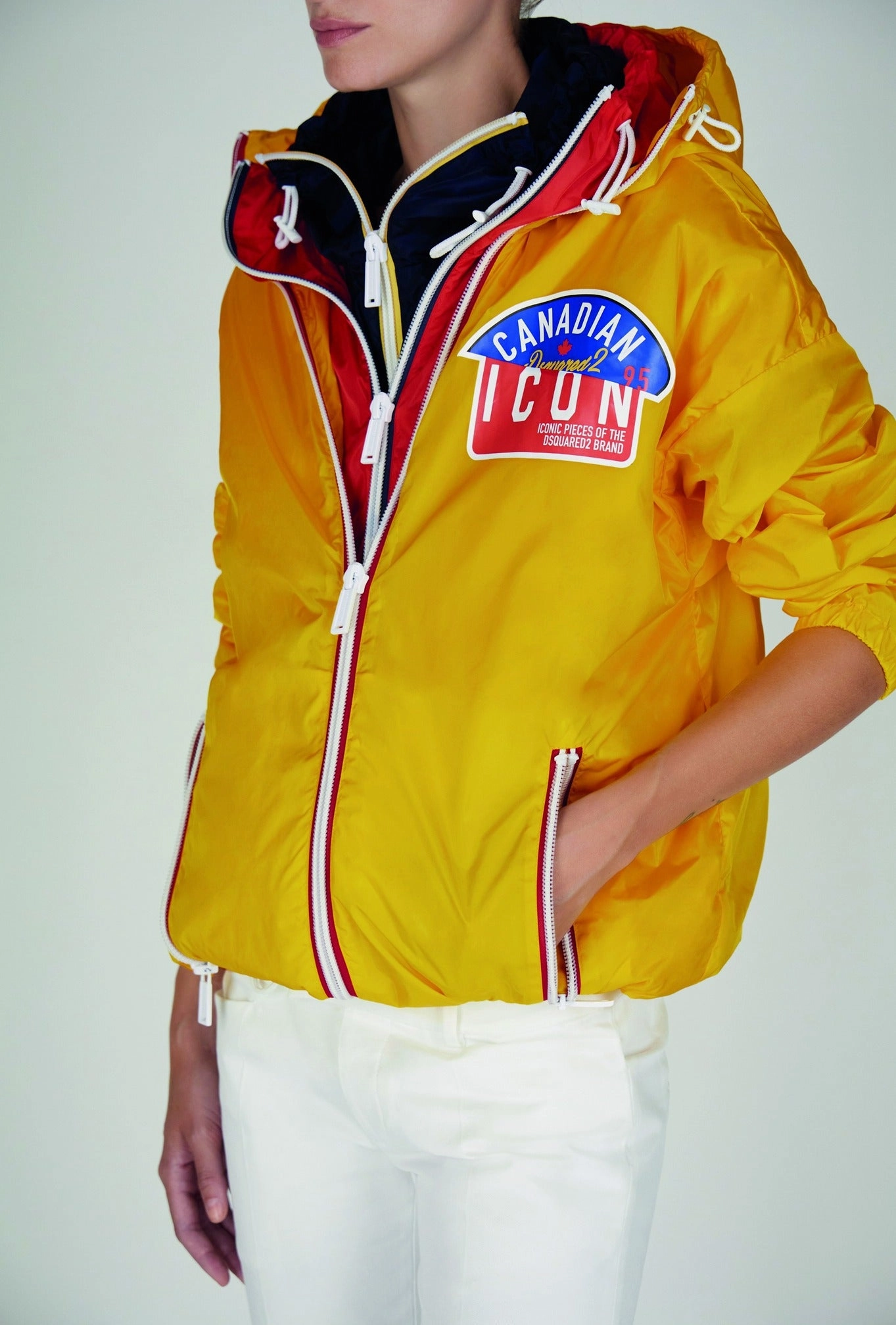 Dsquared2 Triple Layered Windbreaker Jacket