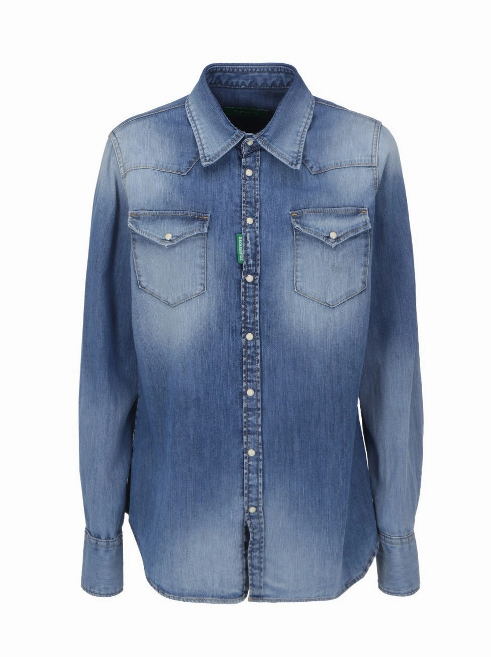 Dsquared2 Washed Denim Shirt