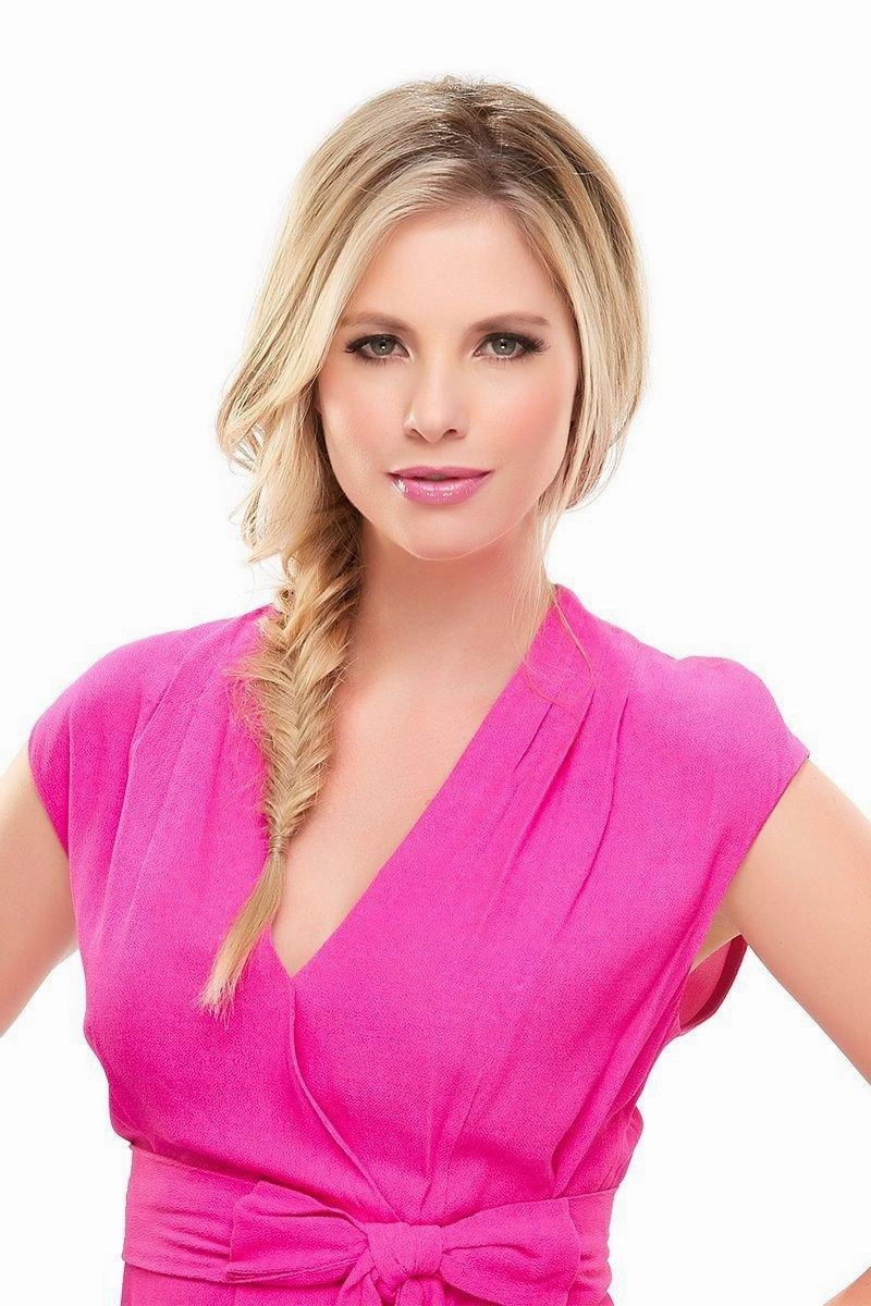 EasiPart XL HD 12" Hairpiece by easiHair | Heat Defiant Synthetic (Monofilament Base) | Clearance Sale