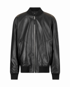 Easton-R Reversible Leather Bomber Jacket