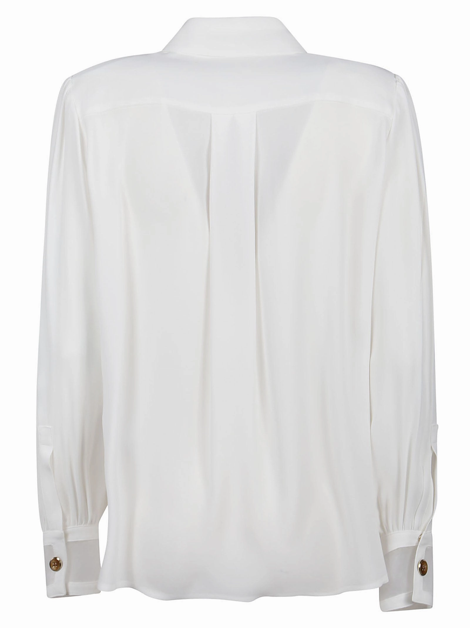 Elisabetta Franchi Button-Down Long-Sleeved Shirt