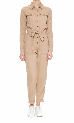 Elisabetta Franchi Full Denim Jumpsuit