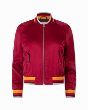 Embroidered Bomber Jacket