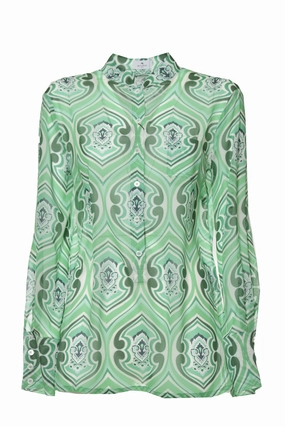 Etro Allover Graphic Print Shirt