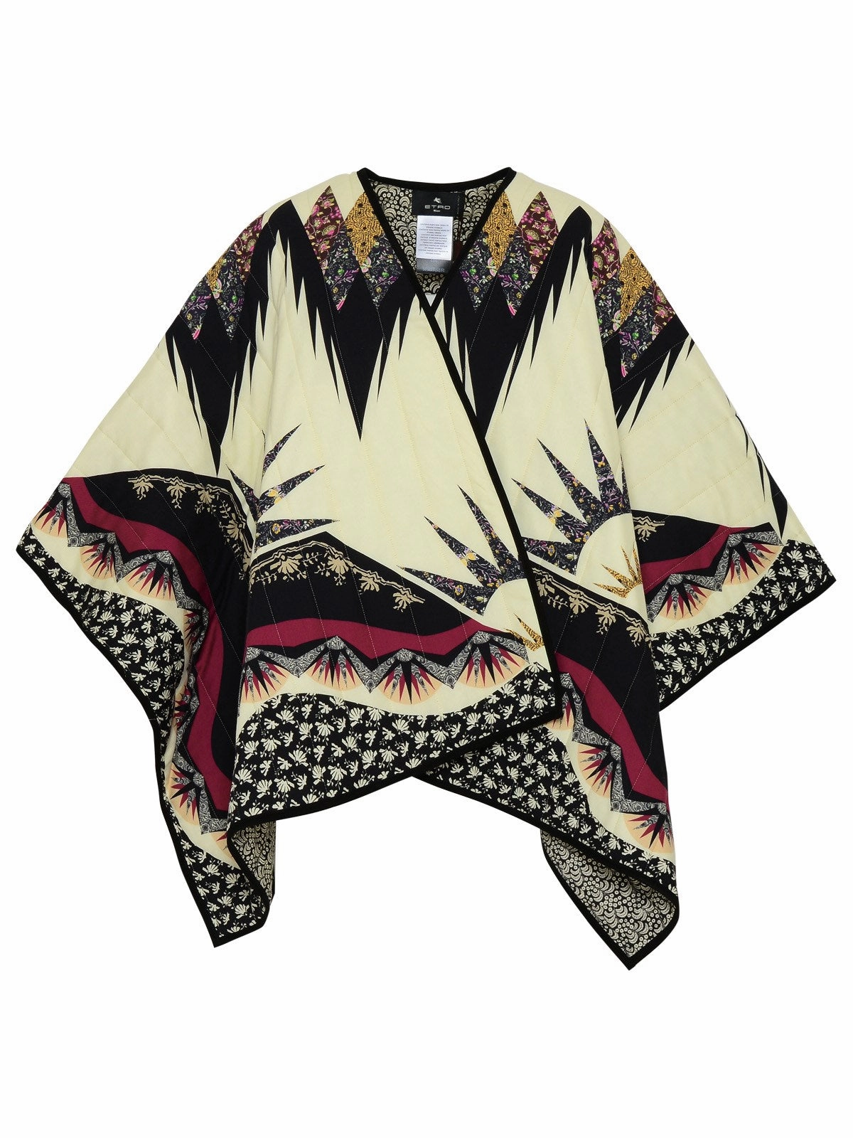 Etro Graphic Printed Cape