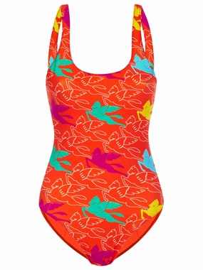 Etro Graphic Printed One Piece Swimsuit