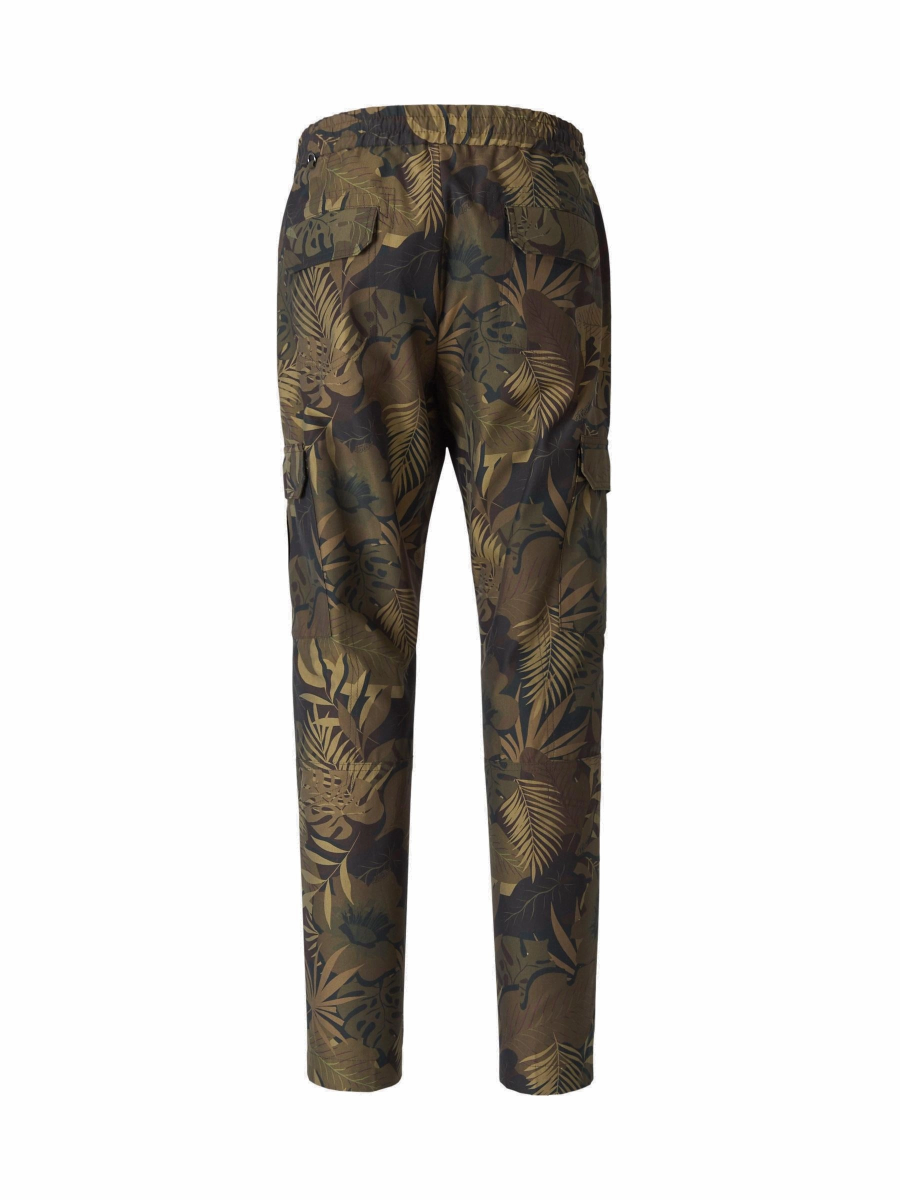 Etro Jungle Printed Mid-Rise Cargo Trousers