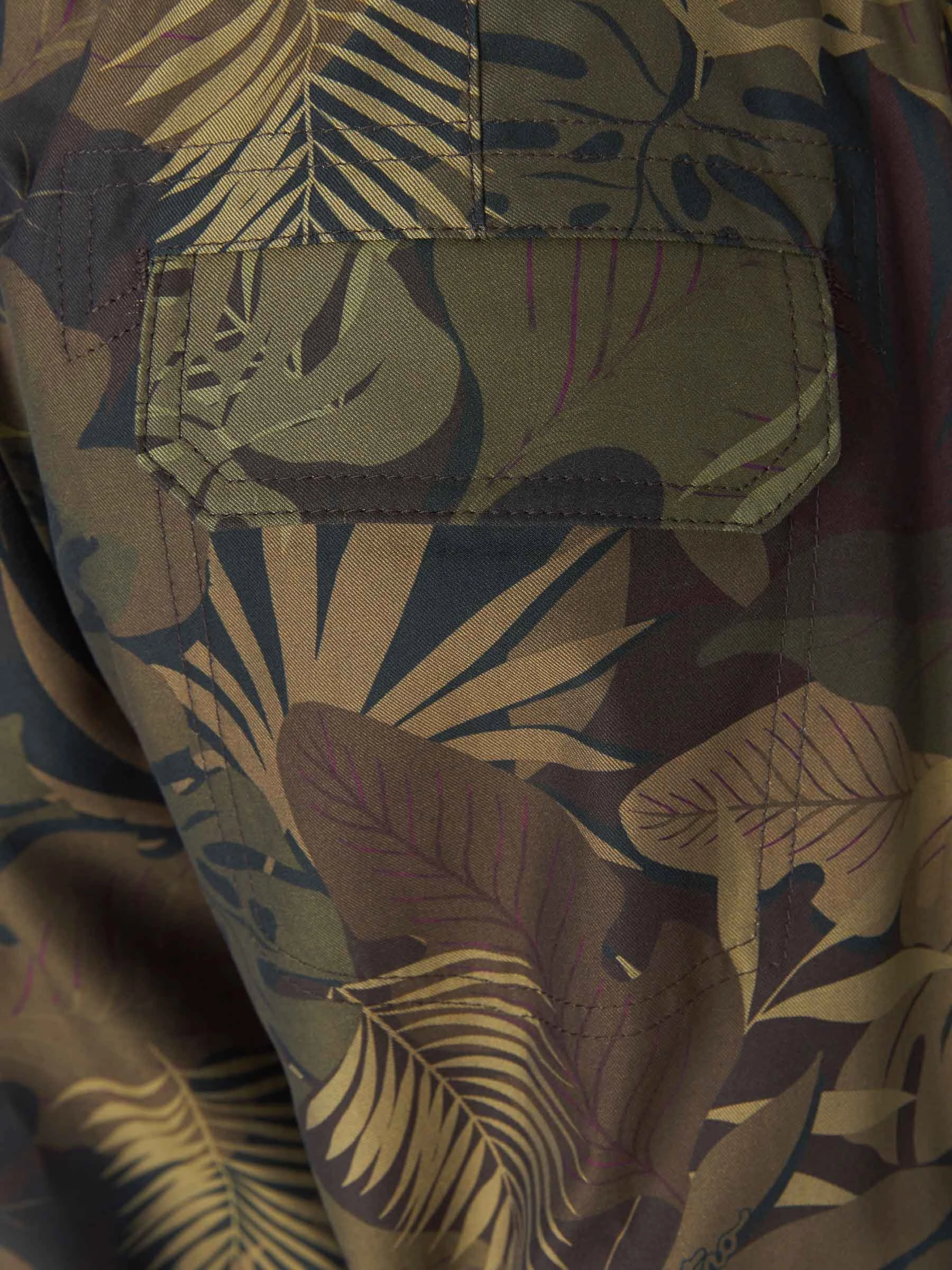 Etro Jungle Printed Mid-Rise Cargo Trousers