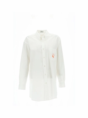Etro Long-Sleeved Button-Down Shirt