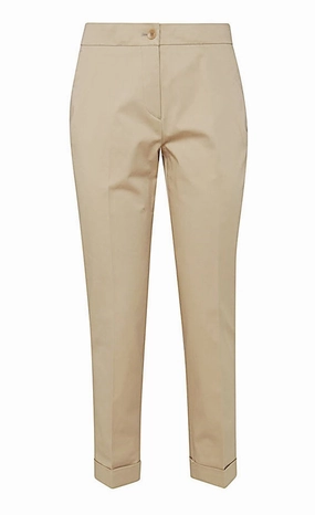 Etro Straight Leg Tailored Cropped Pants