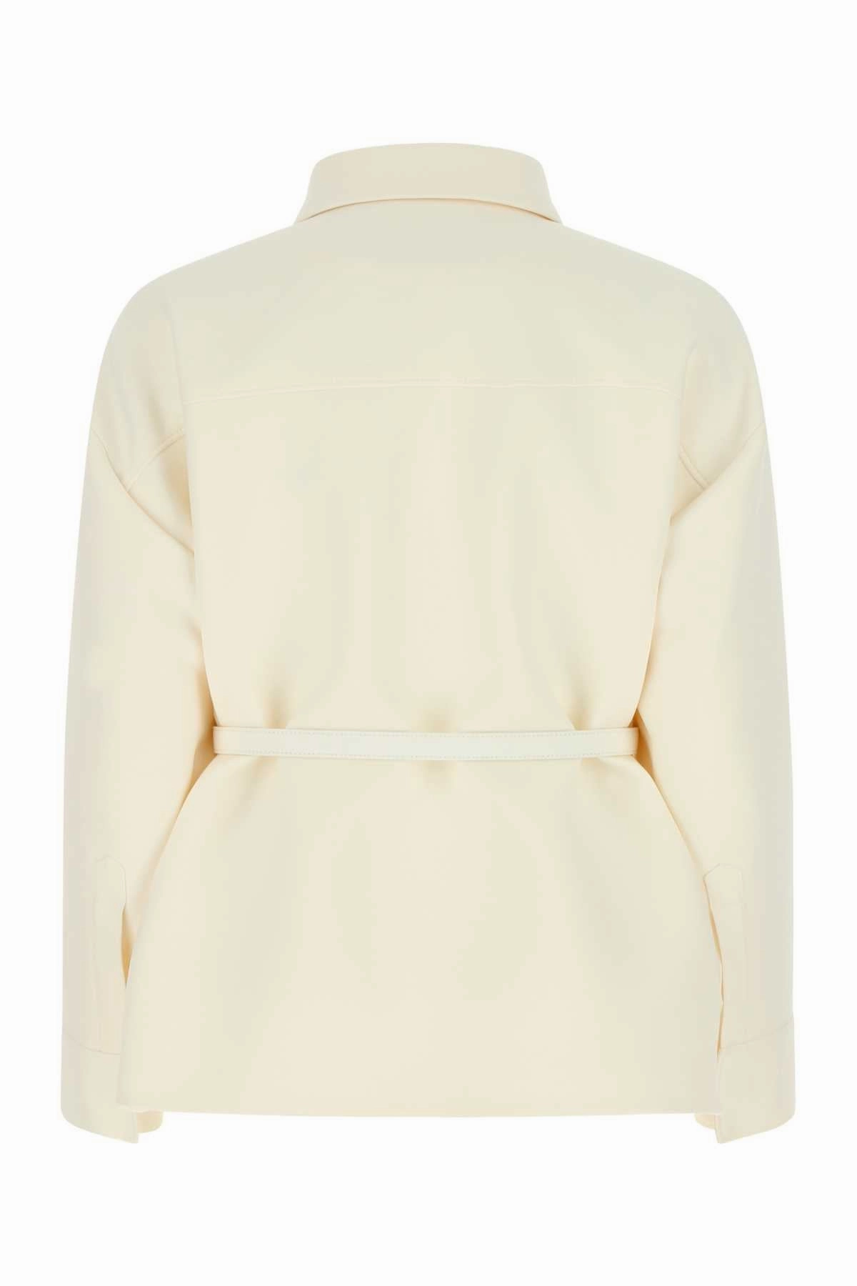 Fendi Belted Button-Down Jacket