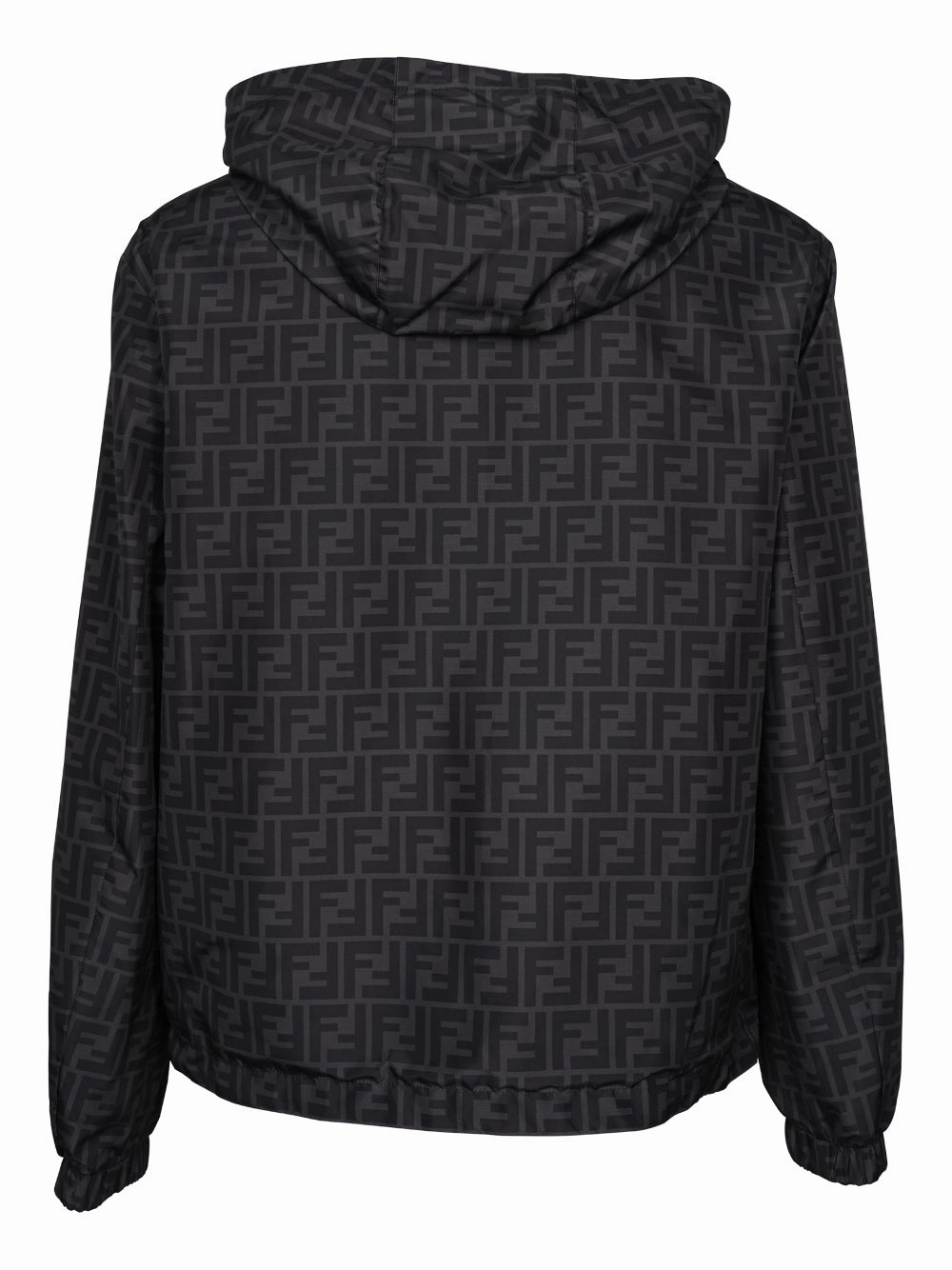 Fendi FF Printed Hooded Jacket