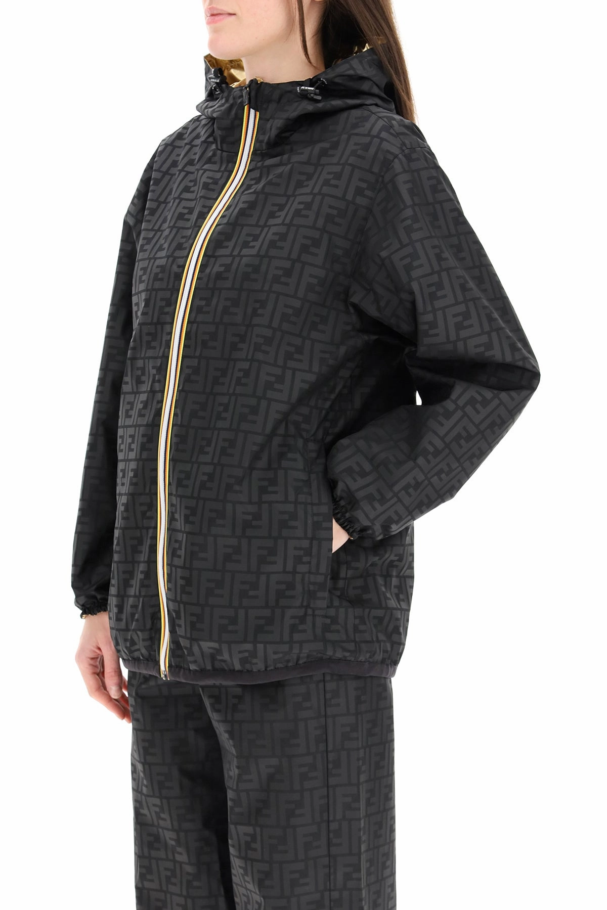 Fendi X K-Way Reversible Windbreaker Jacket