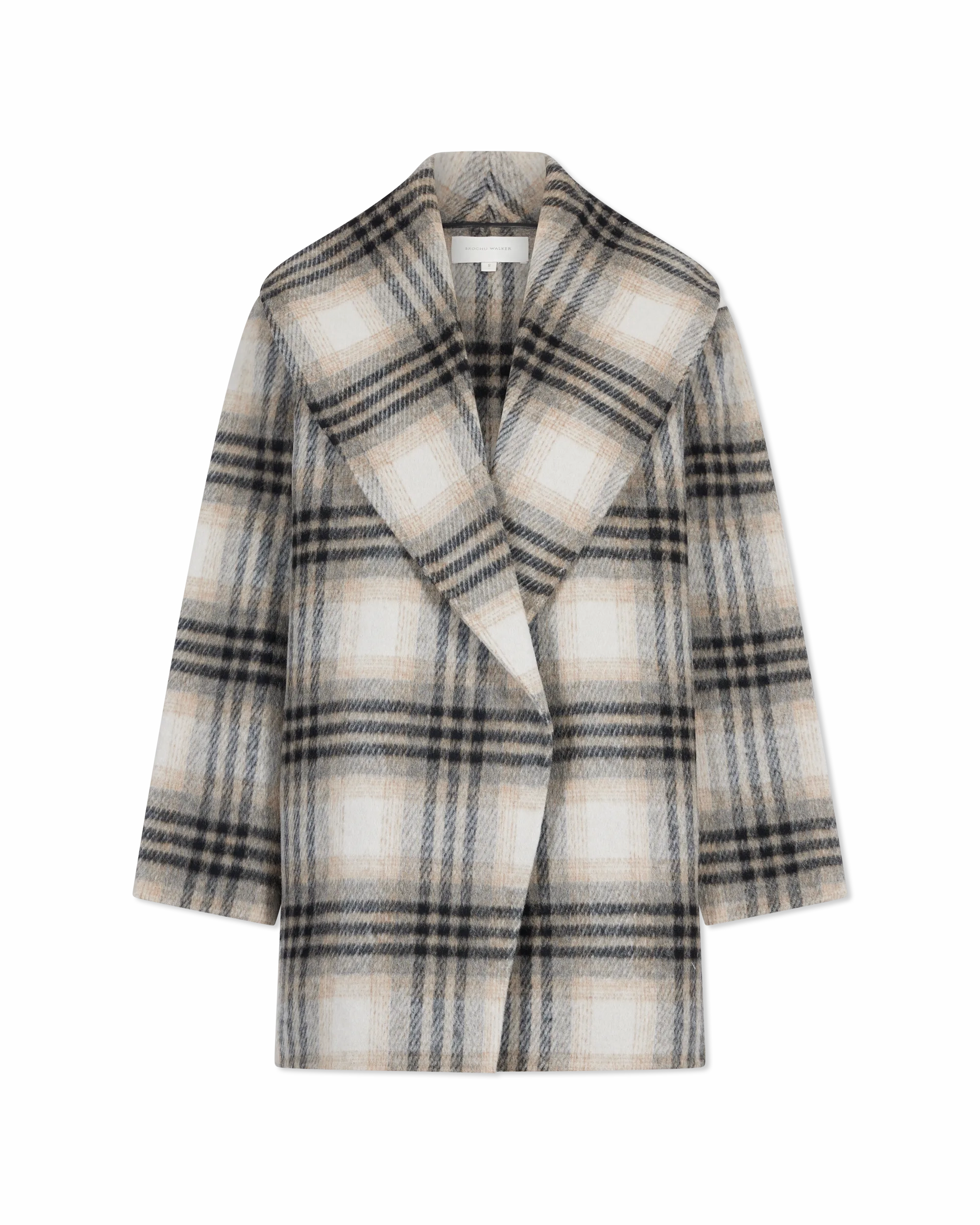 Finley Plaid Coat