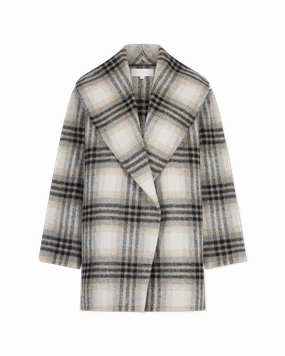 Finley Plaid Coat