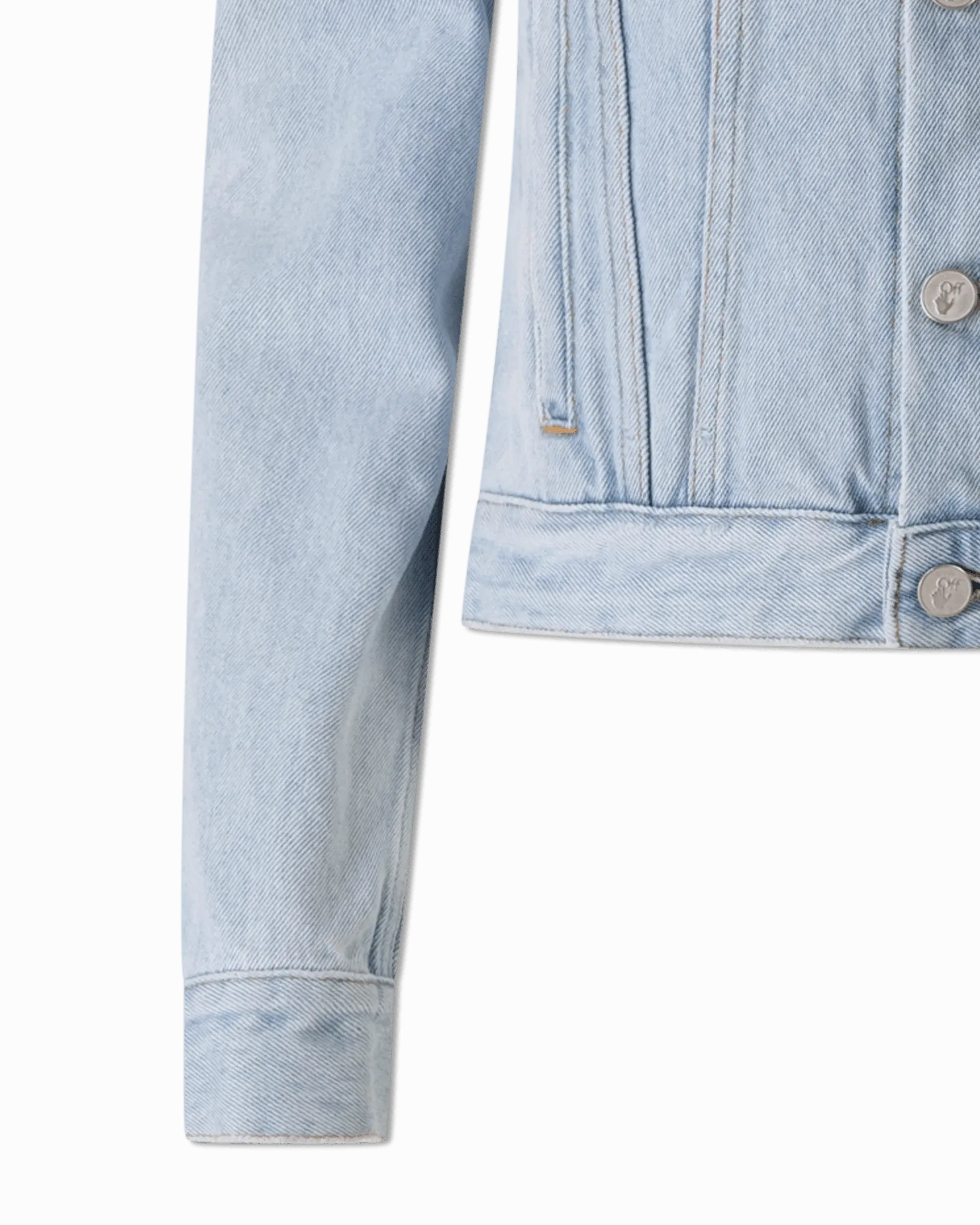 Floral Arrow Denim Jacket
