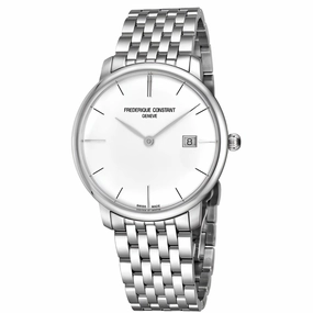 Frederique Constant Men's Watch - Slimline Automatic Silver Dial Bracelet | 306S4S6B2