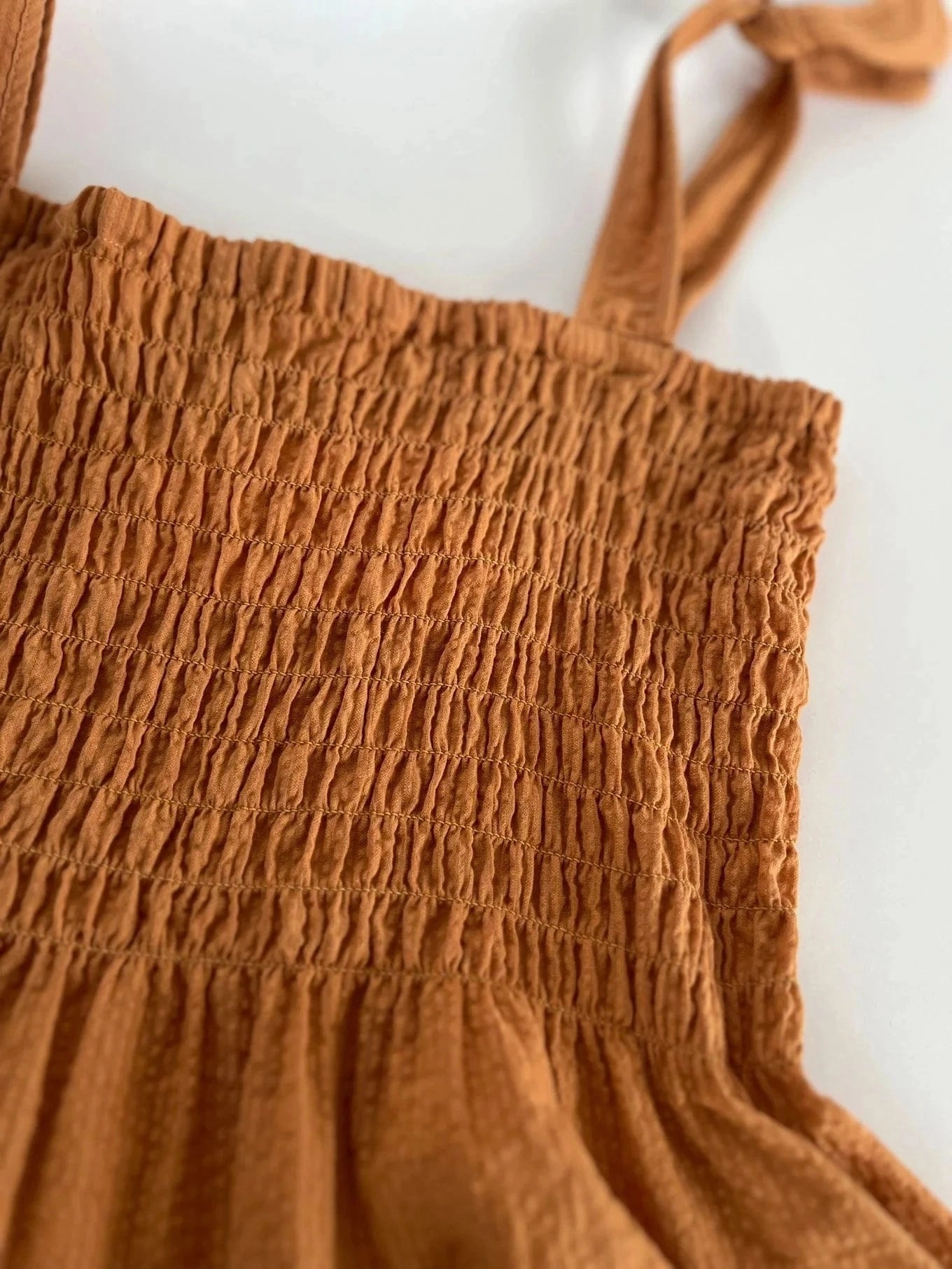 Gaia Women's Cheesecloth Vest | Orange