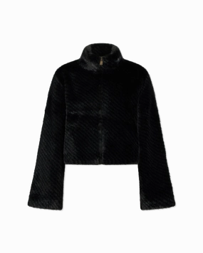 Generation Love Roxi Faux Fur Bomber Jacket
