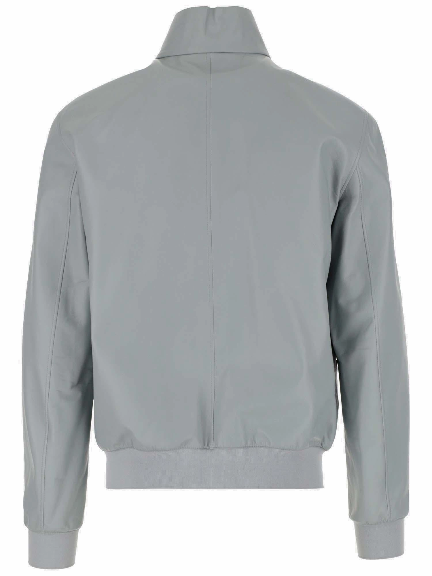 Giorgio Armani Buttoned Bomber Jacket