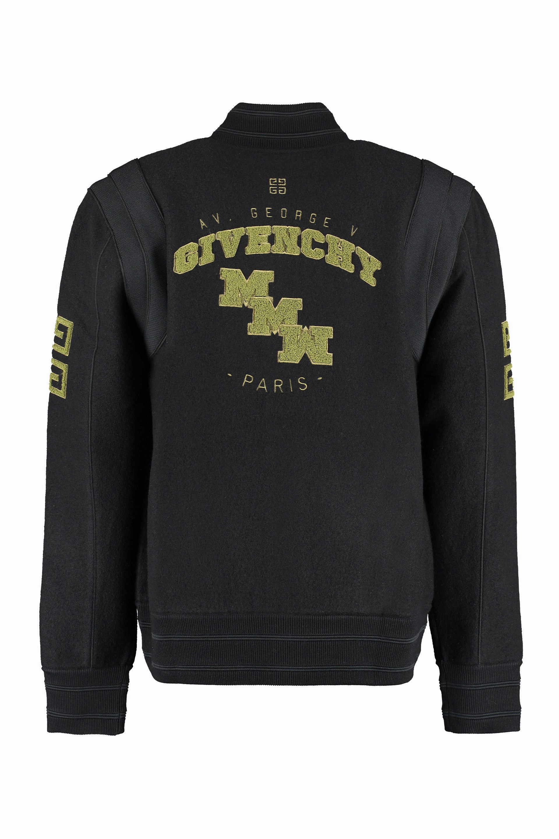 Givenchy 4G Logo Buttoned Bomber Jacket