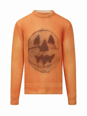 Givenchy X Josh Smith Graphic Printed Knit Jumper