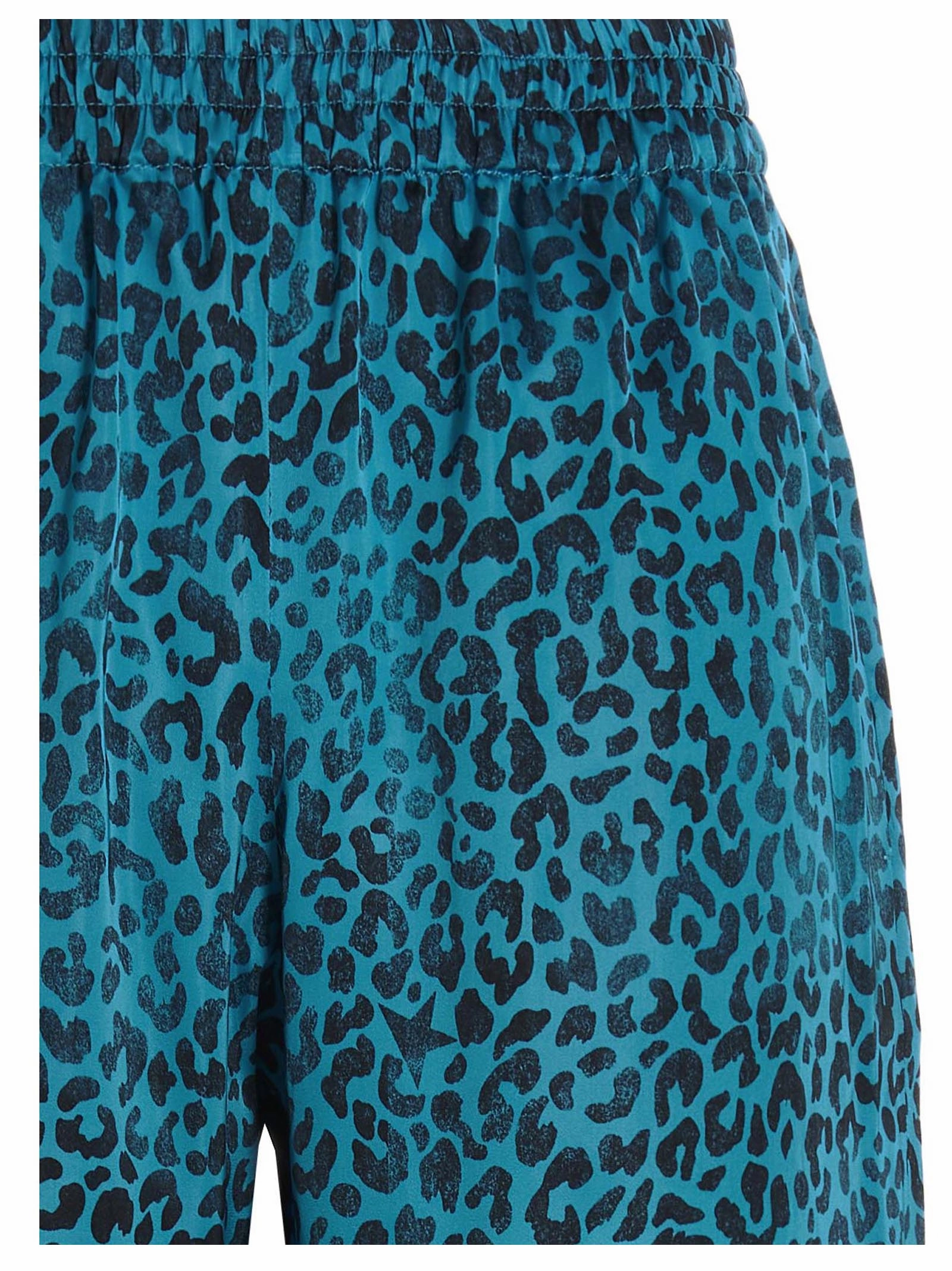 Golden Goose Deluxe Brand Leopard Print High Waisted Trousers