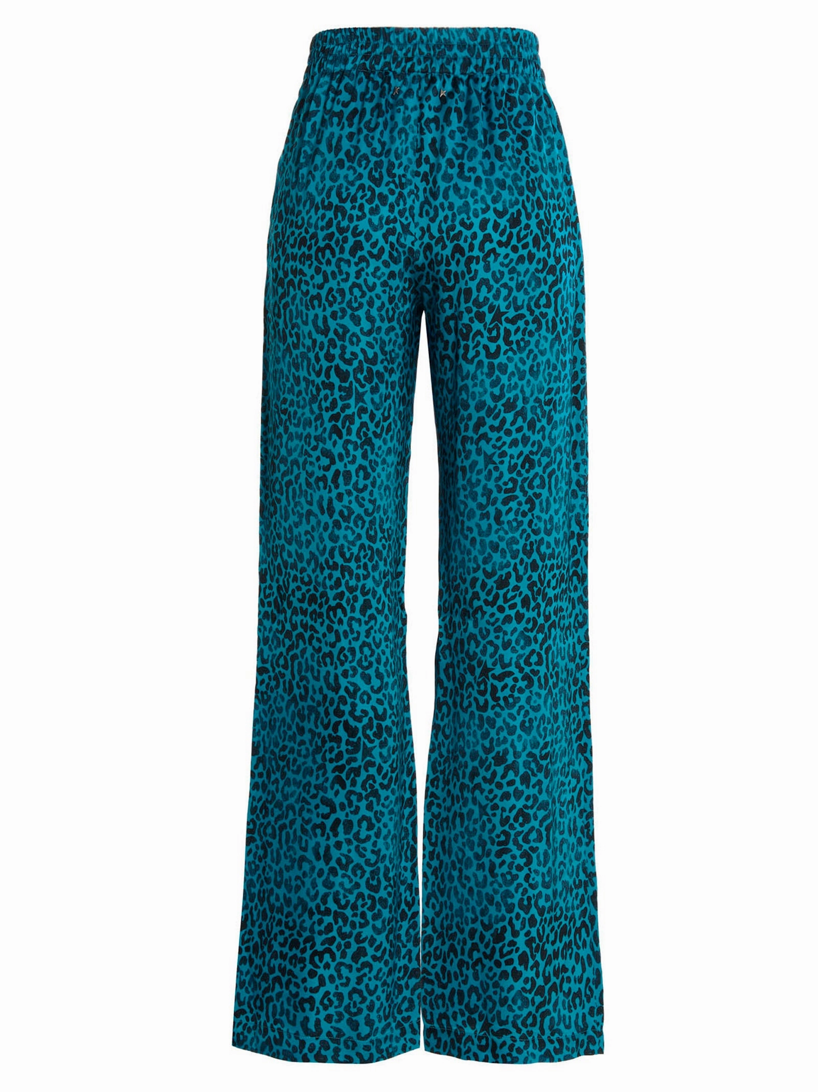 Golden Goose Deluxe Brand Leopard Print High Waisted Trousers