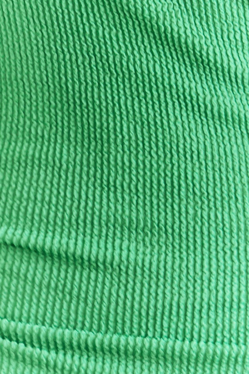 Green Bodycon Mini Dress
