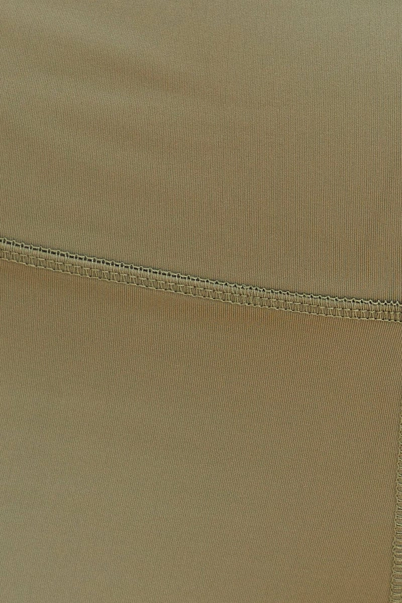 Green Sara Active Full Length Legging