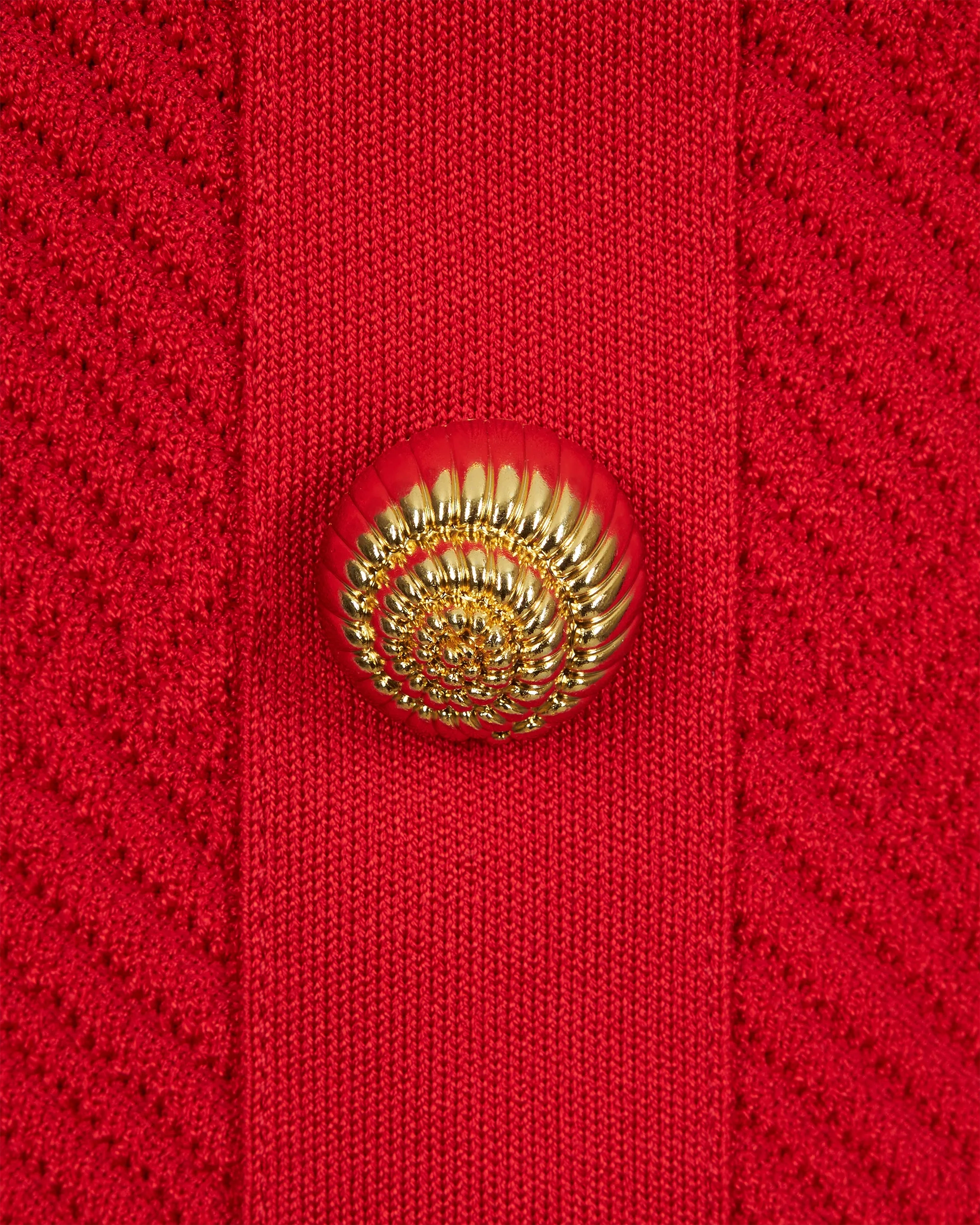 Halterneck Button Knit Mini Dress