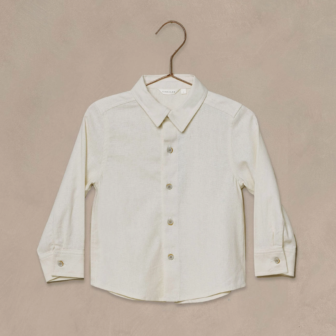 Harrison Button Down - Ivory - FINAL SALE