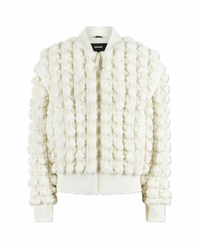 Helen Diamond Quilted Bomber Jacket