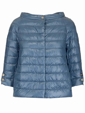 Herno Cropped Sleeve Down Jacket