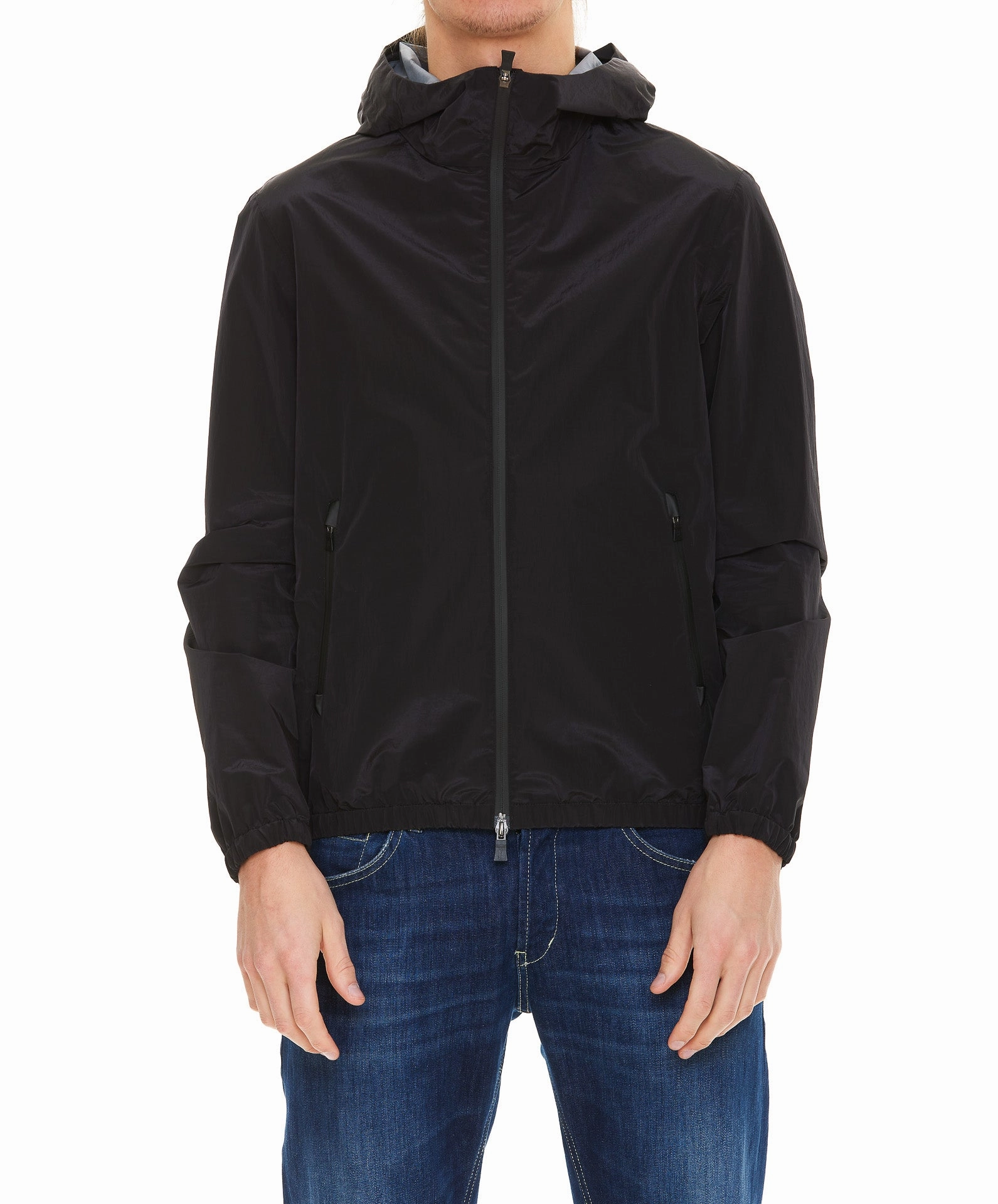 Herno Hooded Zip-Up Jacket