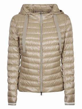 Herno Hooded Zip-Up Puffer Jacket