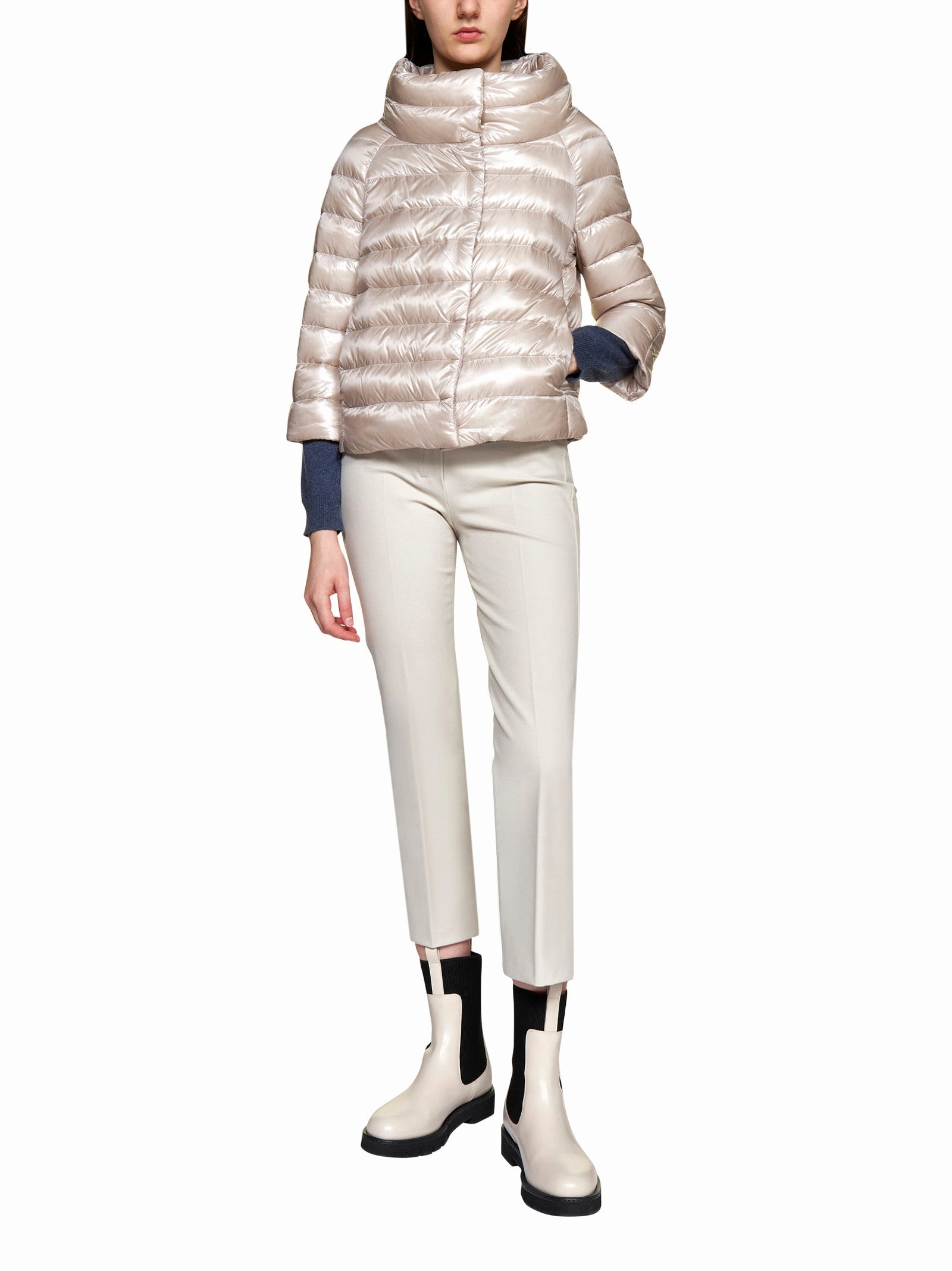 Herno Sofia Cropped Padded Jacket