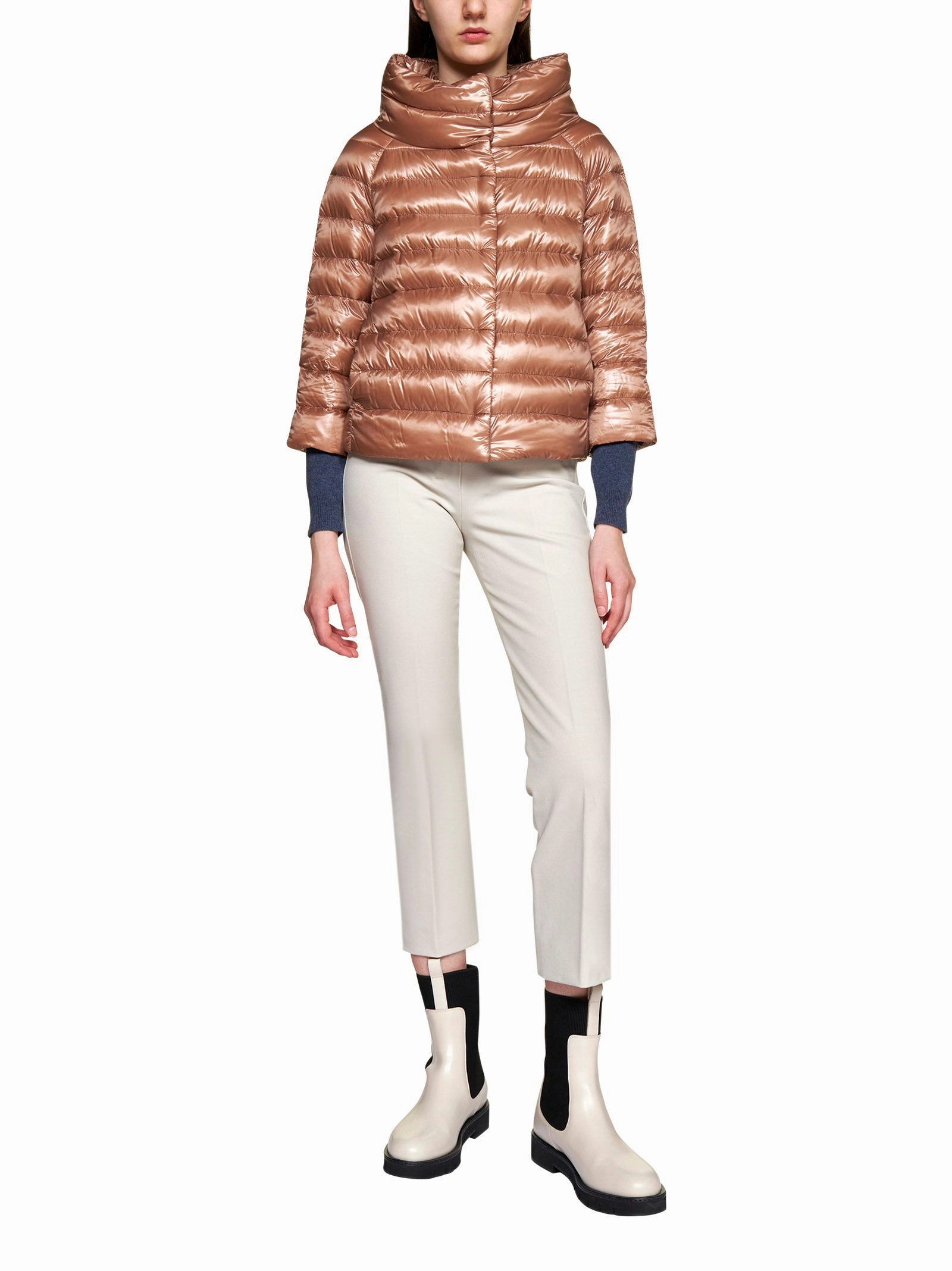 Herno Sofia Cropped Padded Jacket