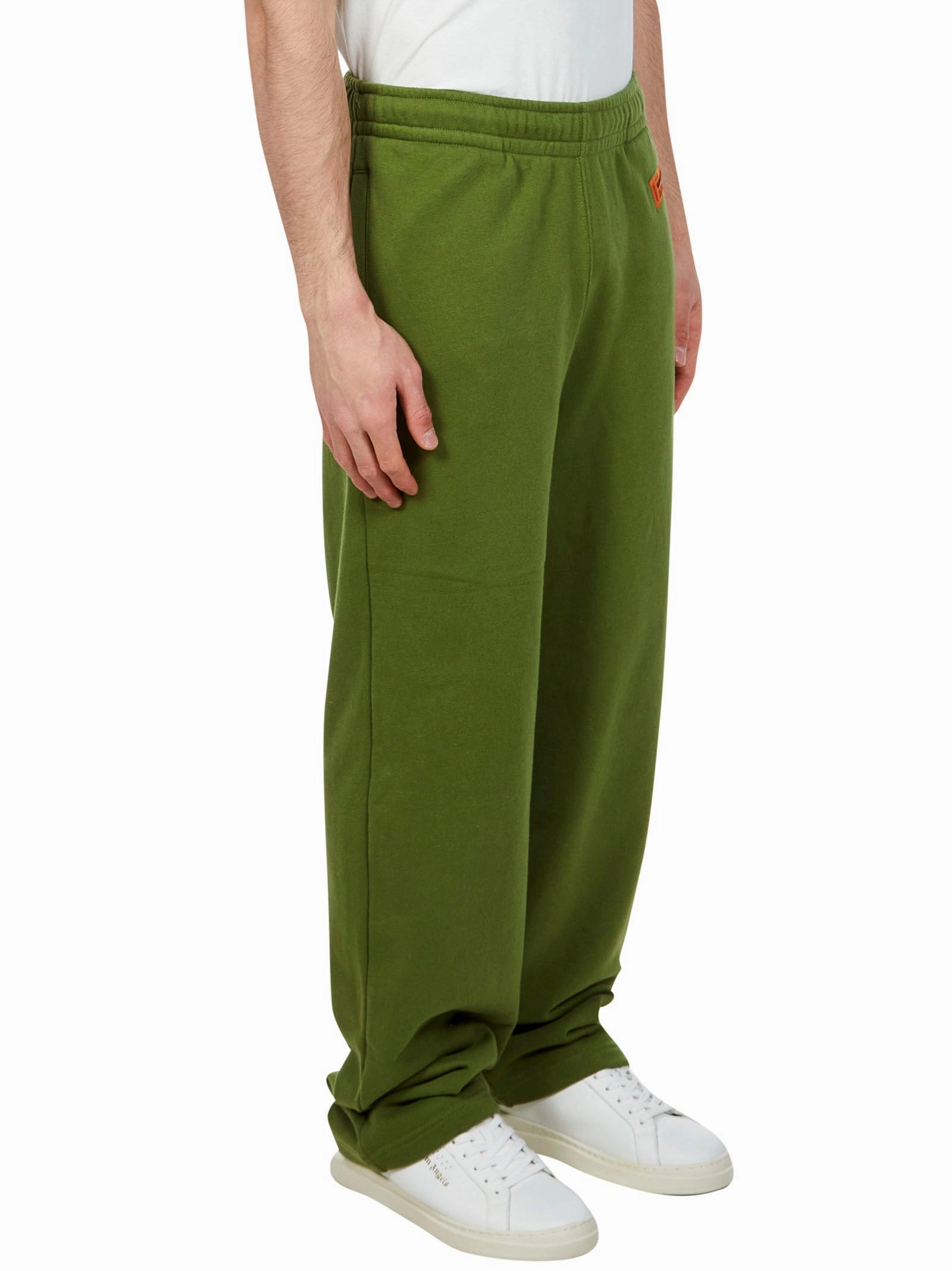 Heron Preston Logo Patch Wide Leg Trousers