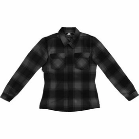 Icon Women's Fallblock CX Flannel Jacket Black