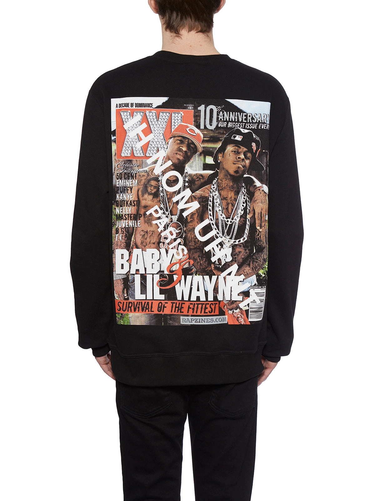 Ih Nom Uh Nit Graphic Printed Long-Sleeved Sweatshirt