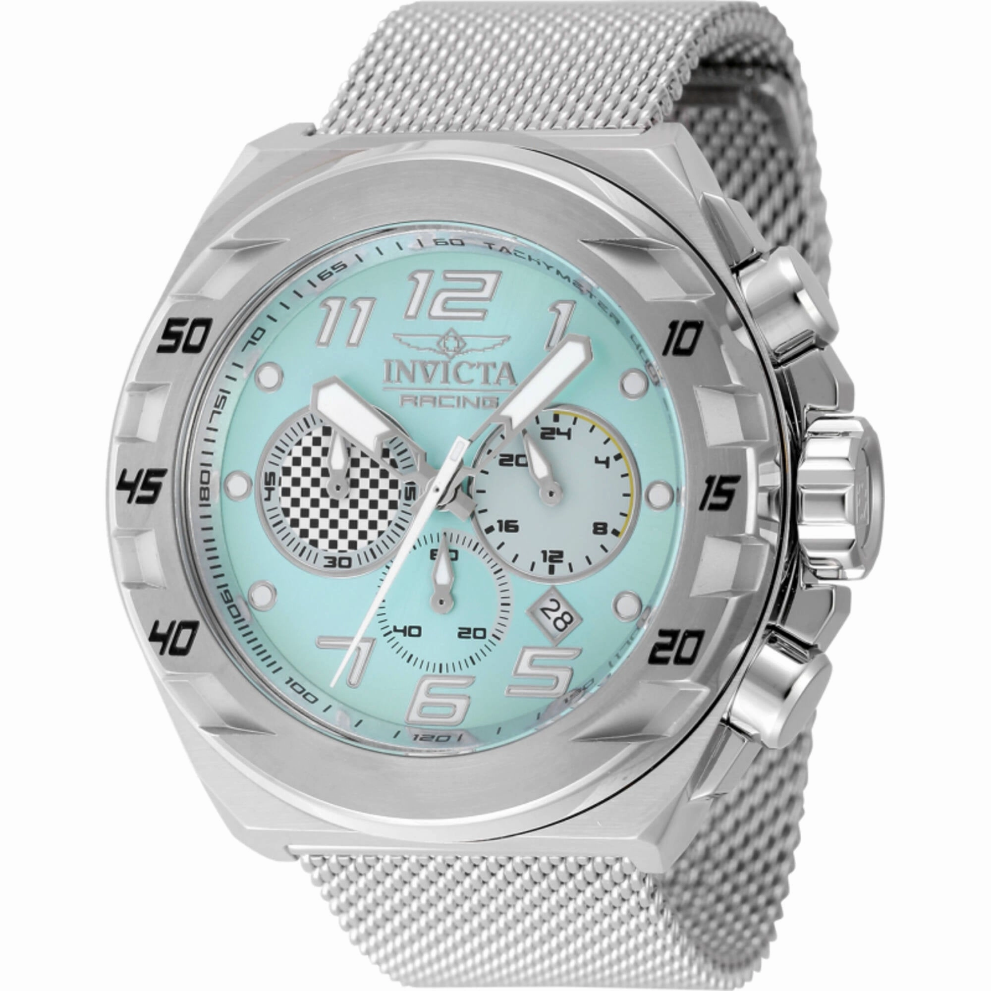 Invicta Men's Watch - Invicta Racing Chronograph Turquoise and Light Grey Dial | 47202